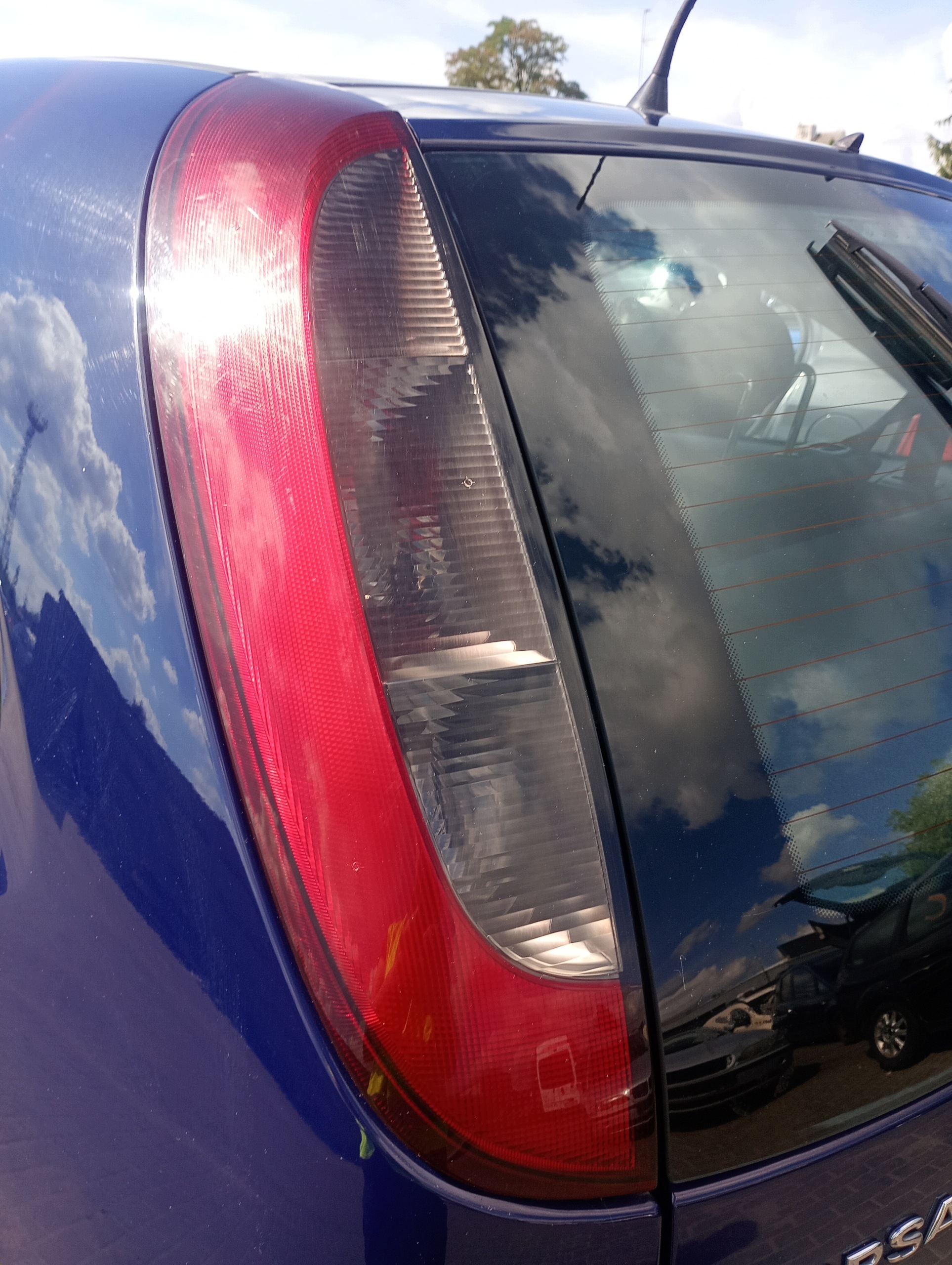 light left rear rear part Opel Corsa C 00-09