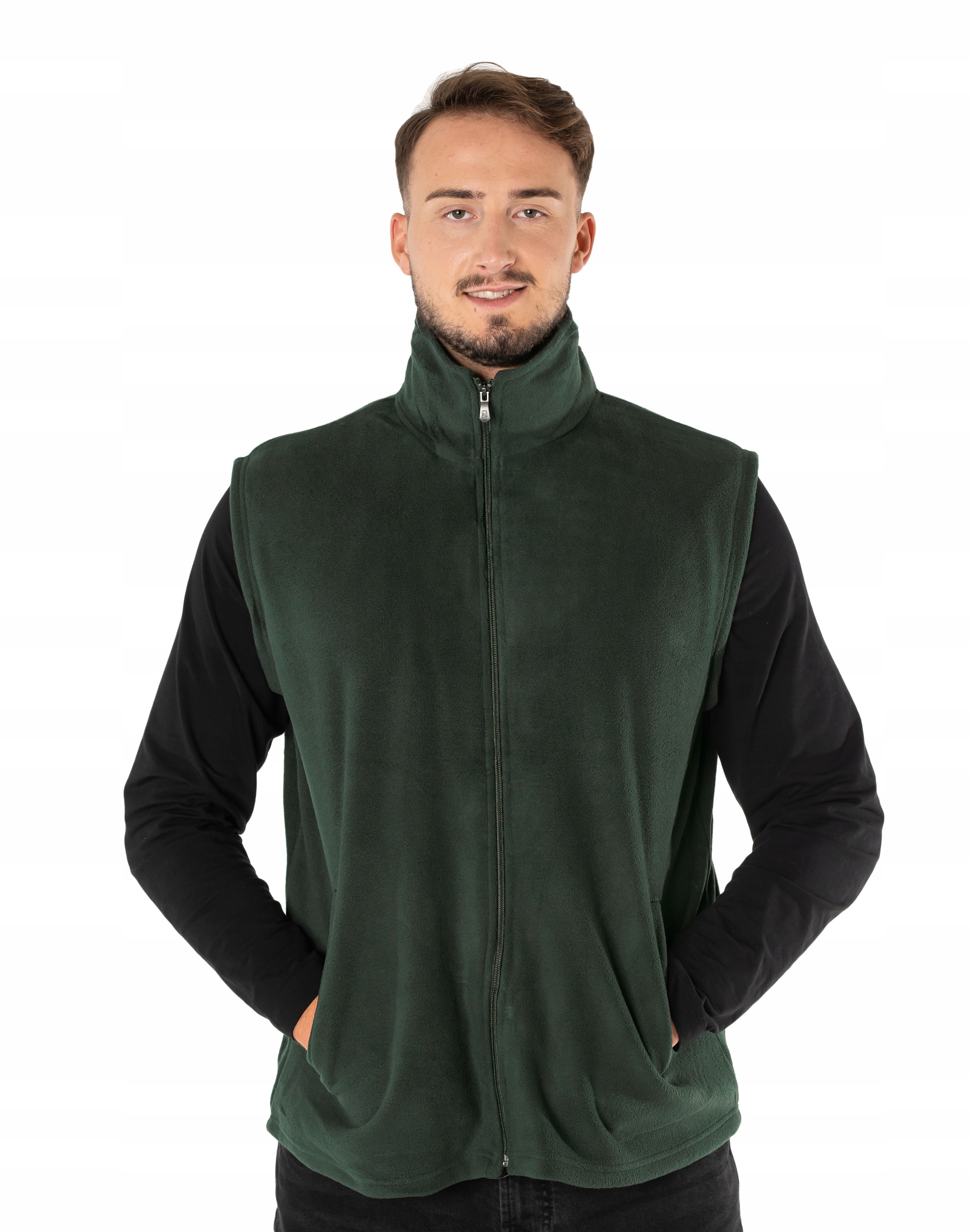 

Kamizelka Męska Polarowa Bezrękawnik 3037-3 r 3XL
