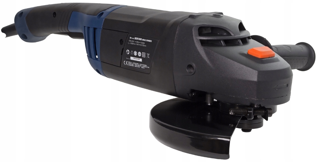 КУТОВА ШЛІФУВАЛЬНА МАШИНА 230 мм 2500 Вт - FERM Максимальна швидкість 6500 об/хв