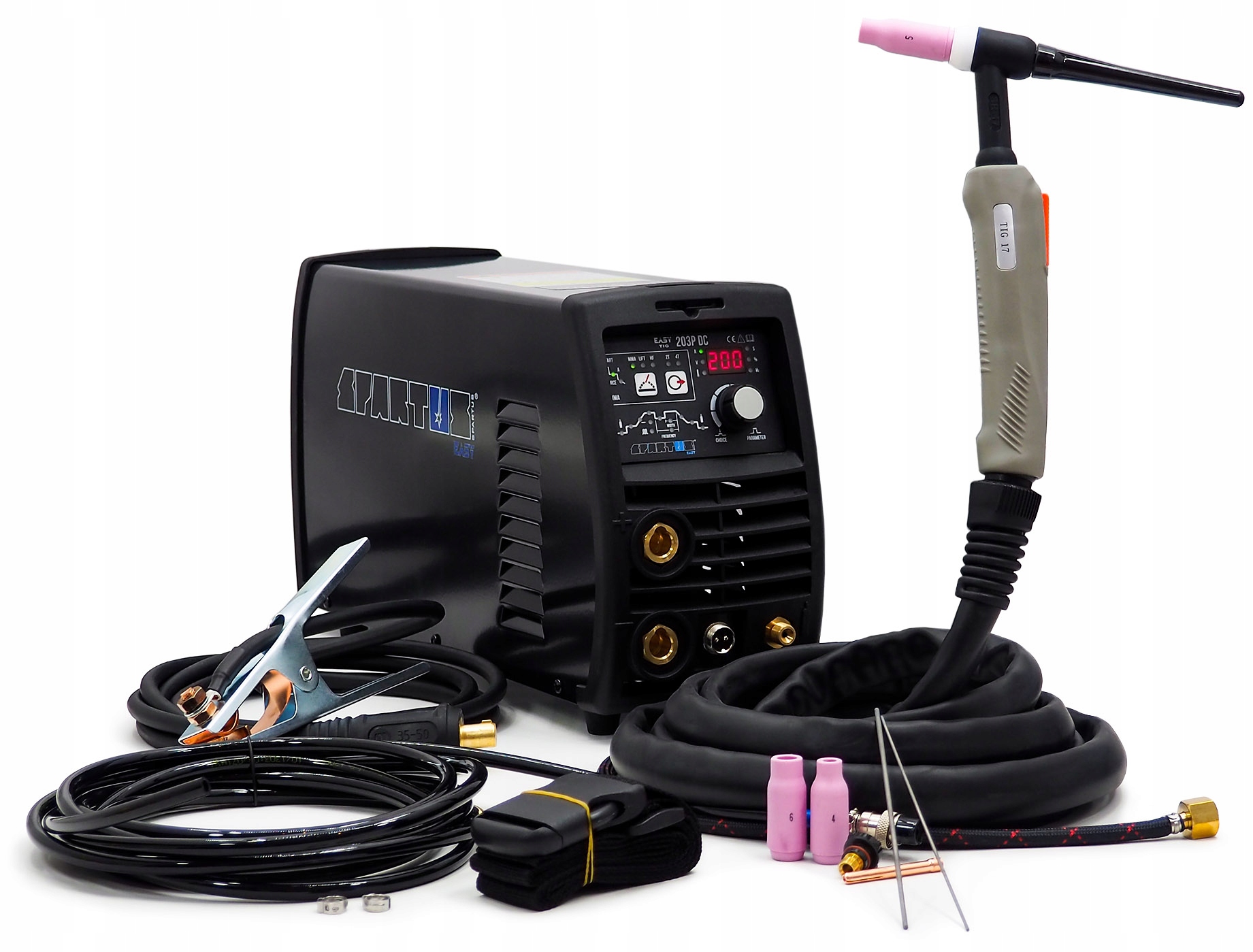 Spawarka SPARTUS EasyTIG 203P DC Easy TIG 200A HF