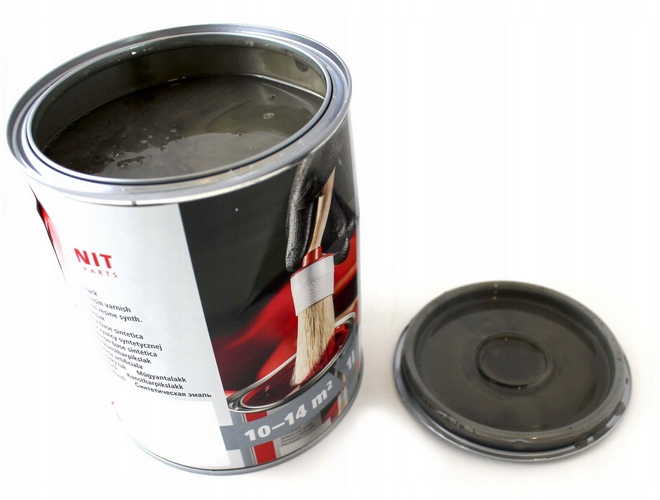 FARBA LAKIER SZARA KOPARKO-ŁADOWARKI VOLVO 2,5L GRANIT