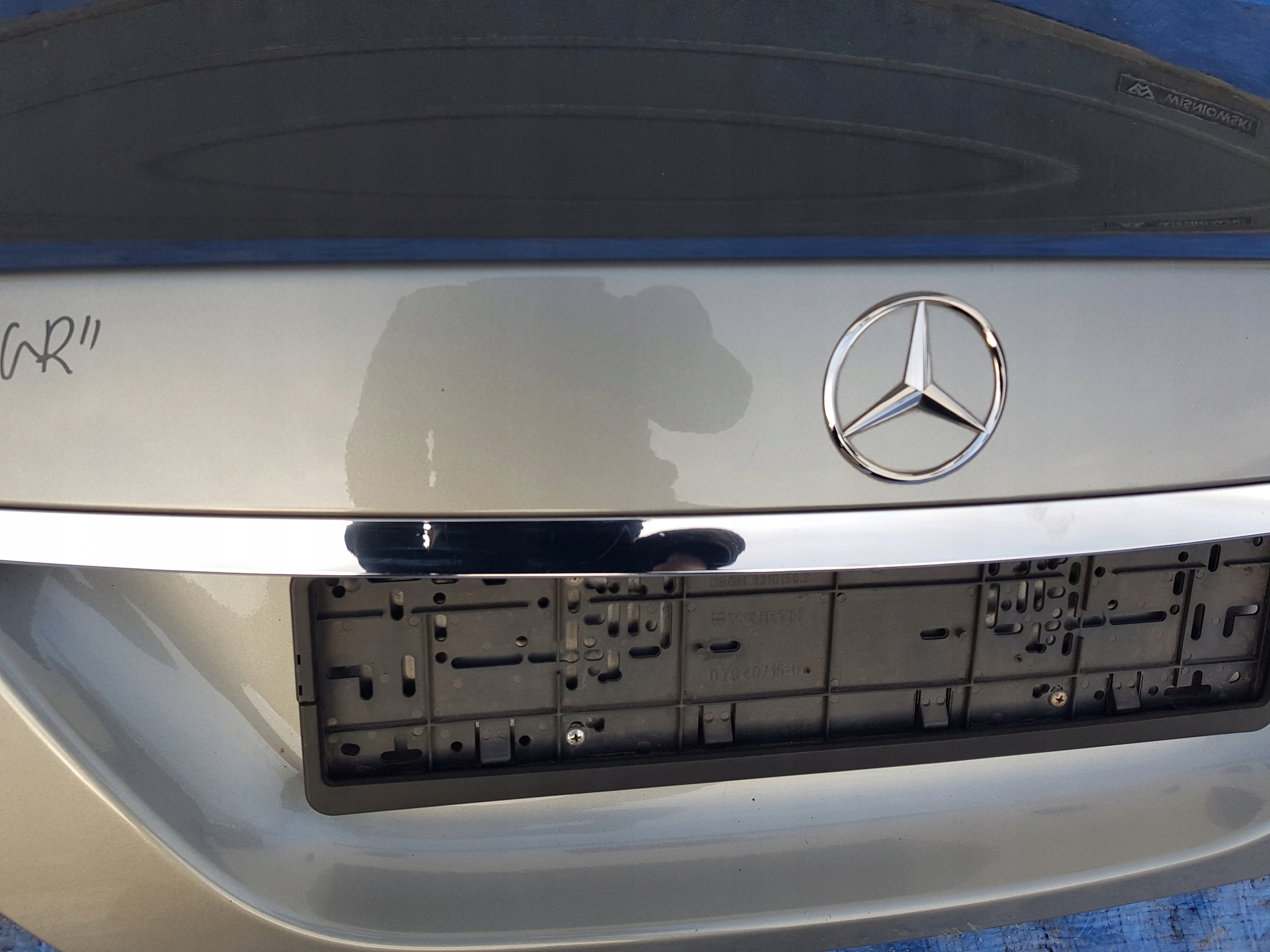 complete trunk door boot MERCEDES CLS W218 sedan C792 792