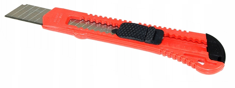 

Nożyk do tapet łamany tapeciak czerwony 18mm