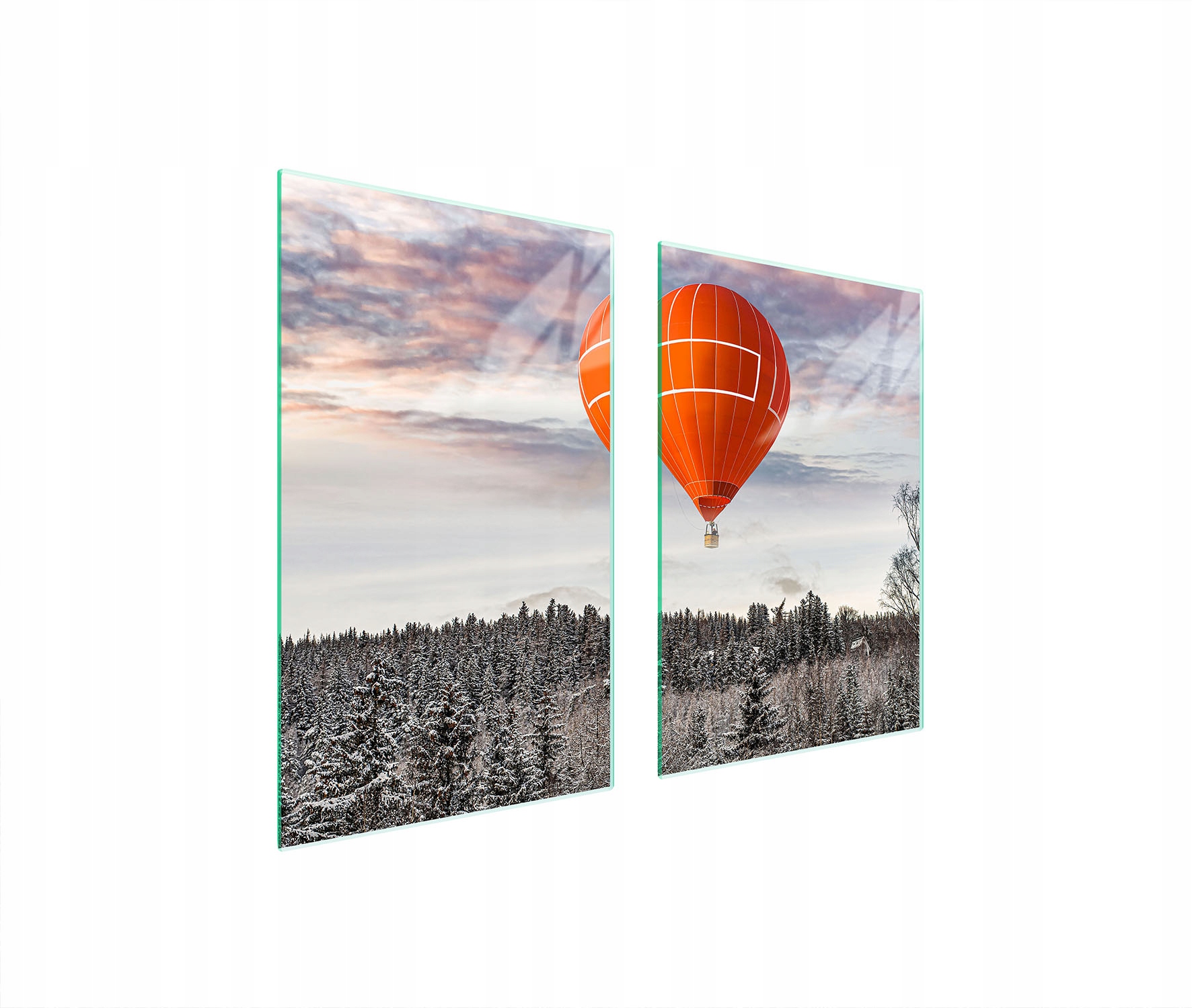Skleněná Ochranná Deska Do Kuchyně 65x52 Balón Tvrzené Sklo