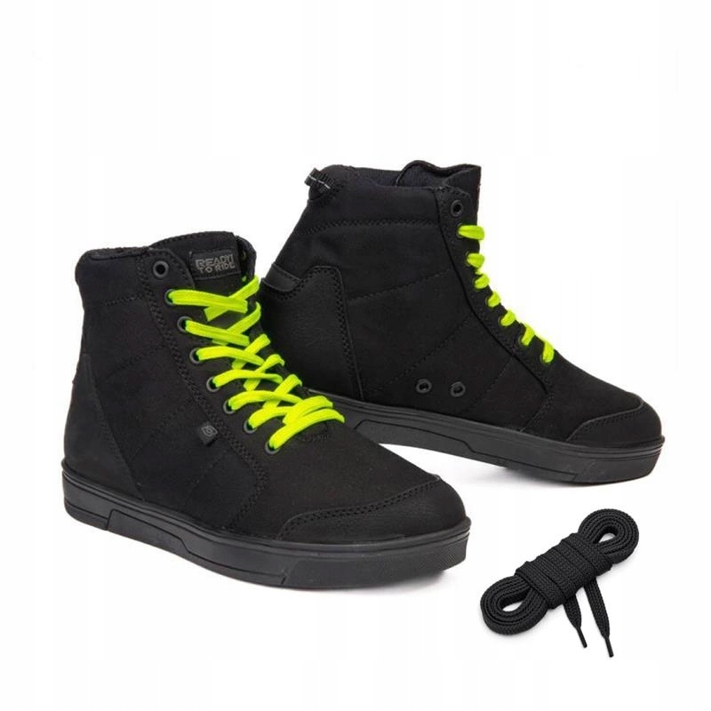 Motocyklové topánky Ozone Town Fluo Yellow Darčeky
