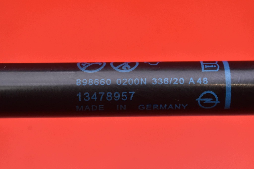 damper bonnets 13478957 OPEL CROSSLAND LIFT 20-24