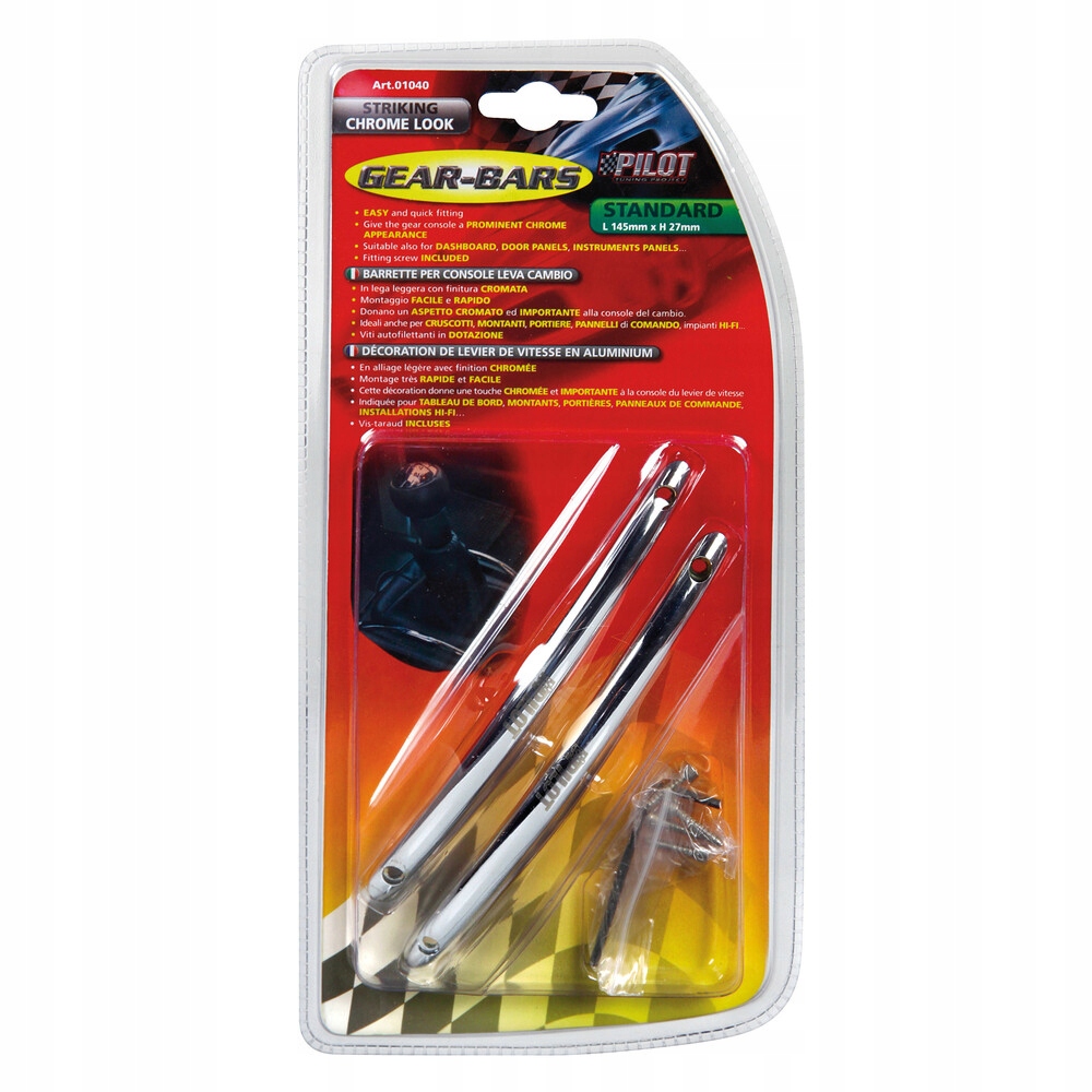 RELINGI UCHWYT OZDOBNE DO WNĘTRZA AUTA CHROM Producent Lampa