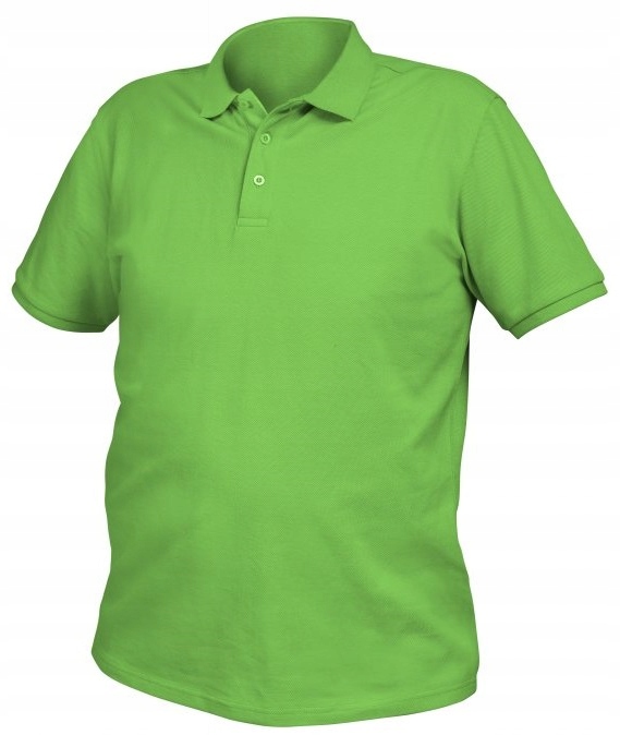 TOBIAS polo bawełniane zielone 2XL Hoegert Technik