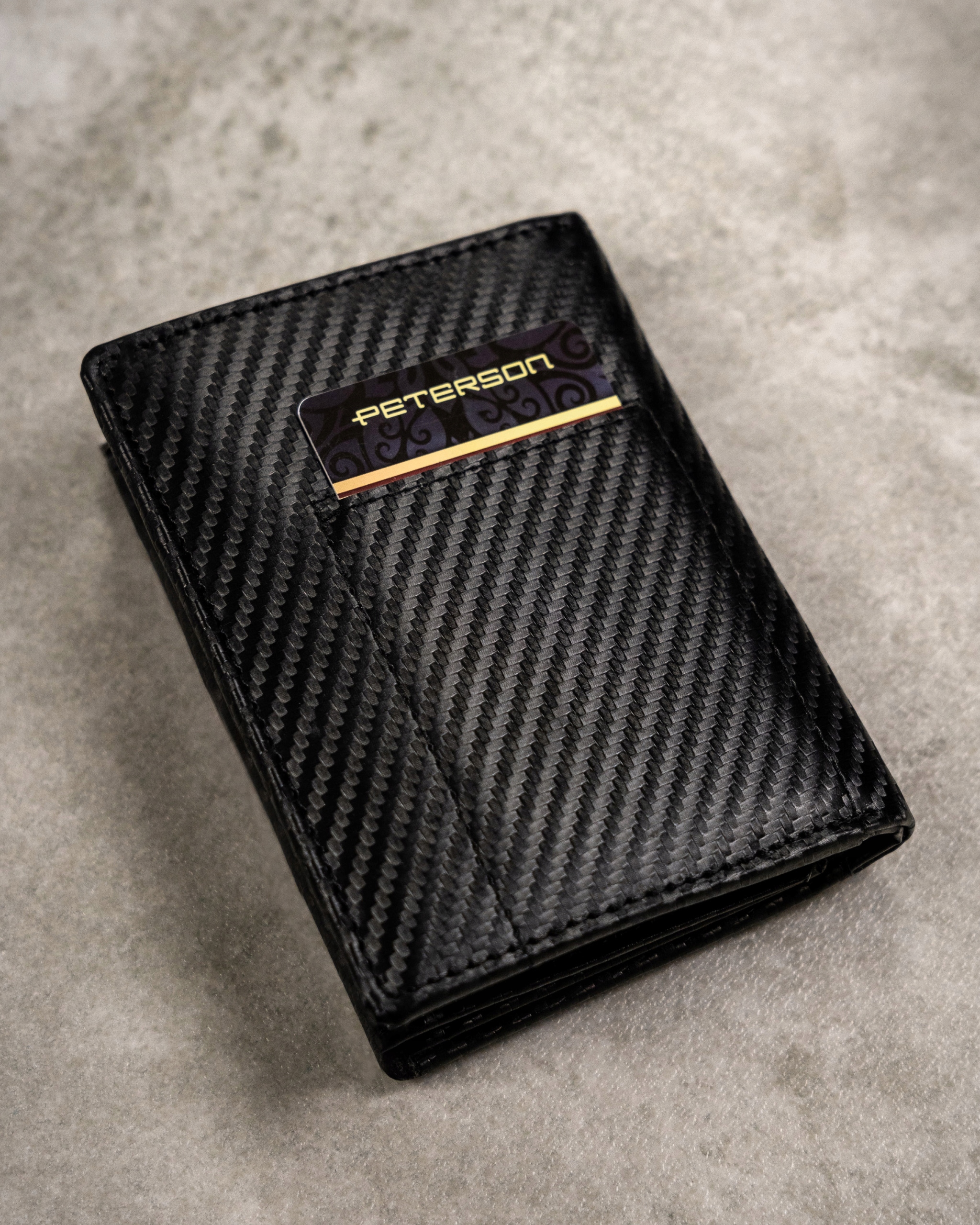 PETERSON portfel skórzany męski solidny na prezent Wielkość duży