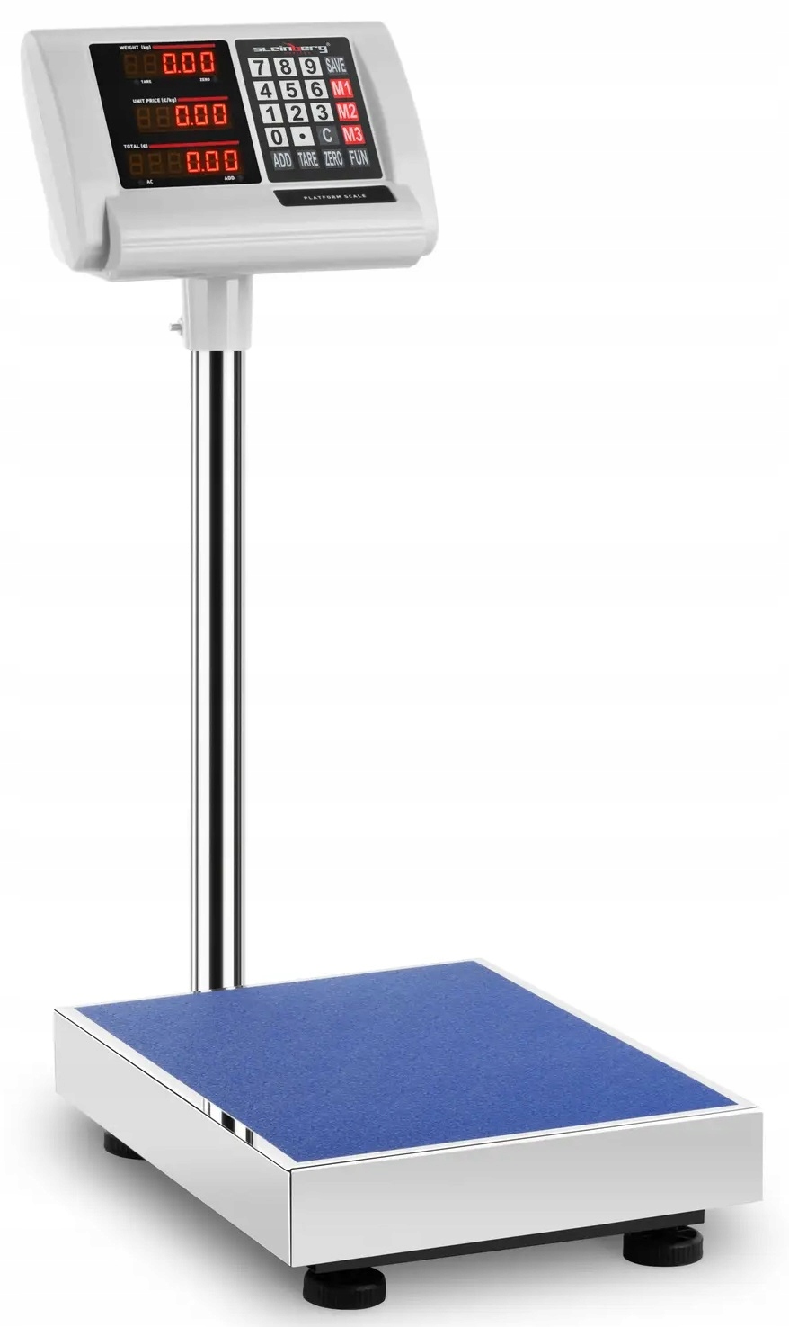 Waga platformowa magazynowa 60kg 10g 40x30 Steinberg SBS-PF-60/10A 10030322