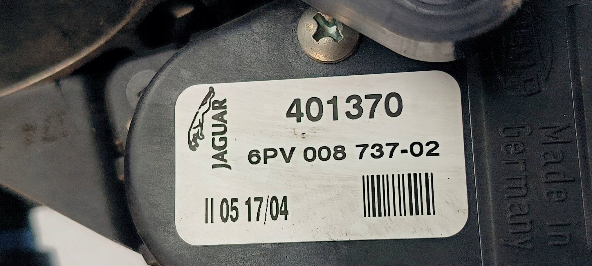Gaspedal 6PV 008737-02 JAGUAR XJ VII