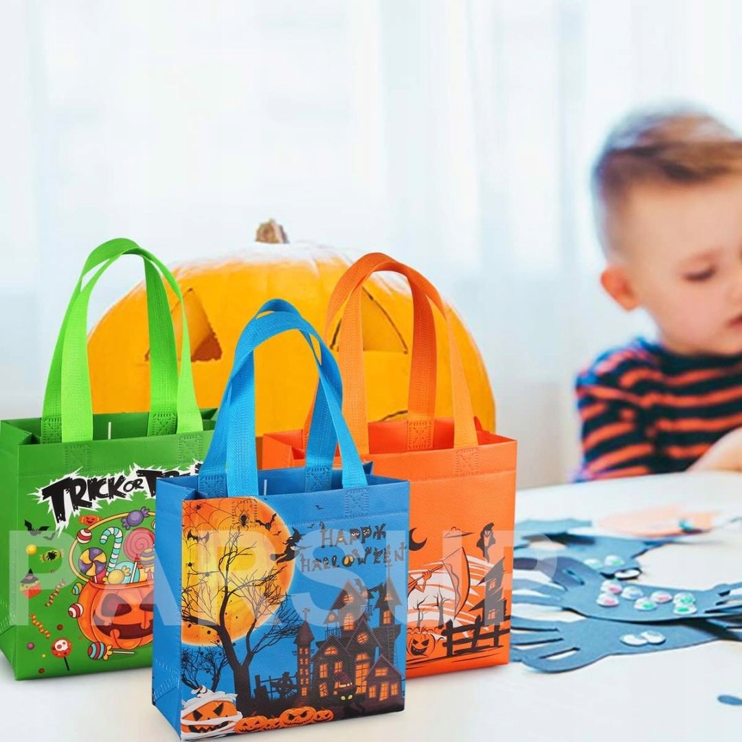 Torby na Prezenty Torba na Cukierki Halloween 4szt Kod producenta 10742