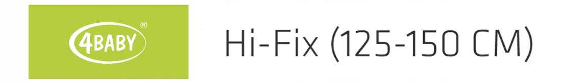 FOTELIK SAMOCHODOWY PODSTAWKA PODKŁADKA SIEDZISKO 15-36KG 100-150CM ISOFIX Wysokość produktu 14 cm