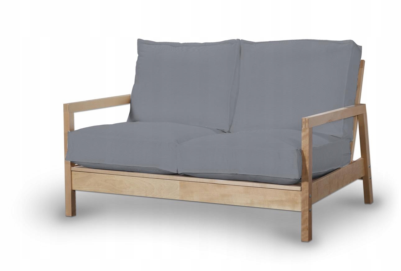 Dekoria Potah na rozkládací 2-místnou pohovku Lillberg Ikea šedý