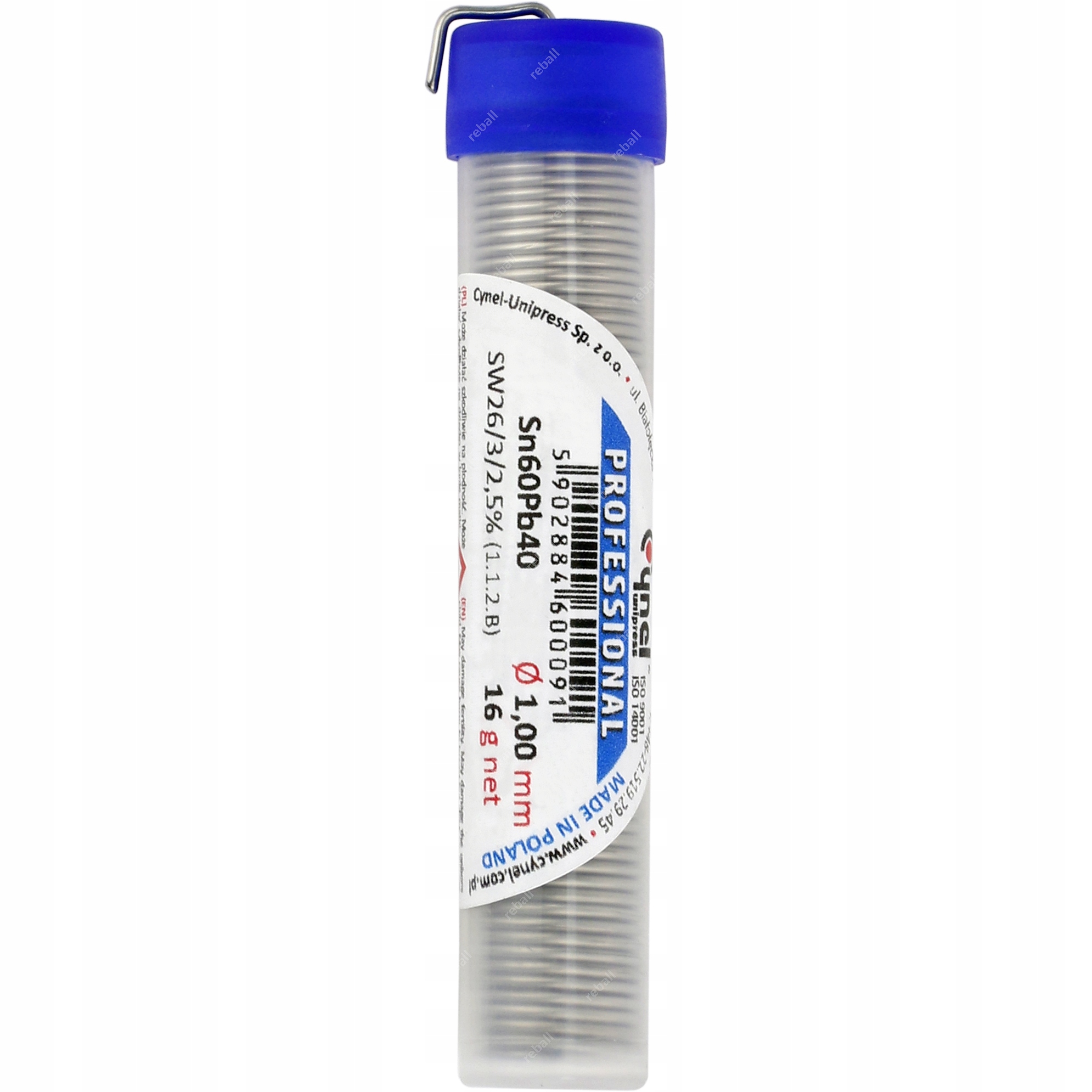 AKCESORIA LUTOWNICZE ODSYSACZ CYNA PLECIONKA Producent Reball