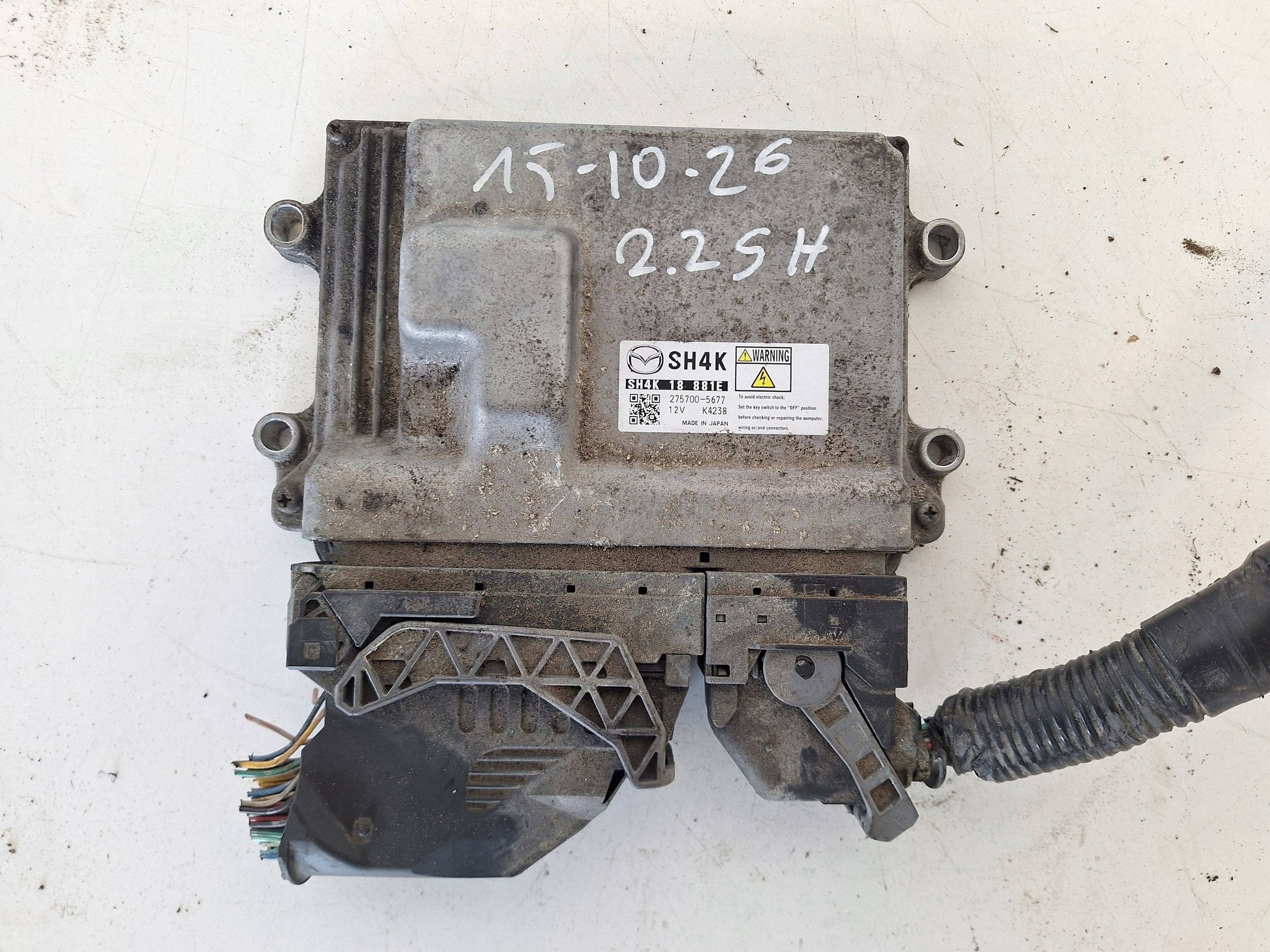 MAZDA computer centralina motore 275700-5677 MAZDA SH4K