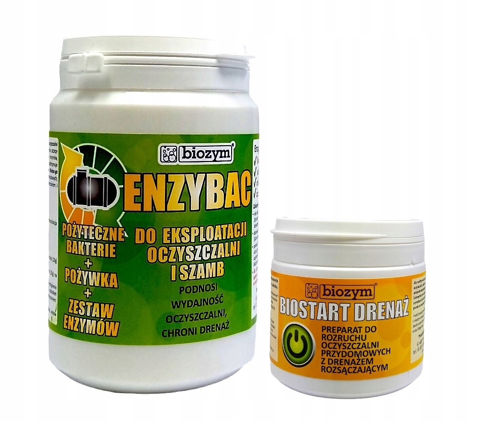 ENZYBAC + BIOSTART DRENAZ DO OCZYSZCZALNI I SZAMBA
