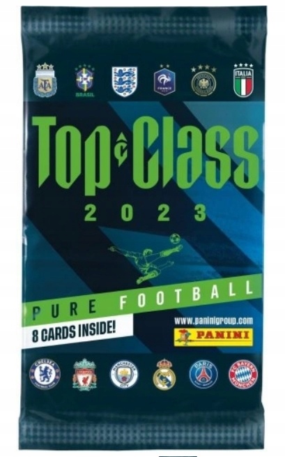 TOP CLASS 2023 KARTY PIŁKARSKIE 10 x Saszetka Promocja