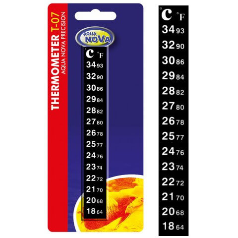 

Aqua Nova Termometr przyklejany LCD do akwarium