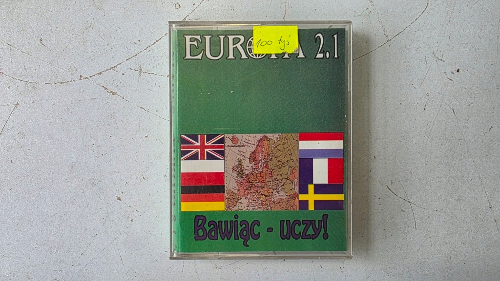 GRA NA DYSKIETCE AMIGA EUROPA BAWIĄC UCZY STAN DOBRY GWR