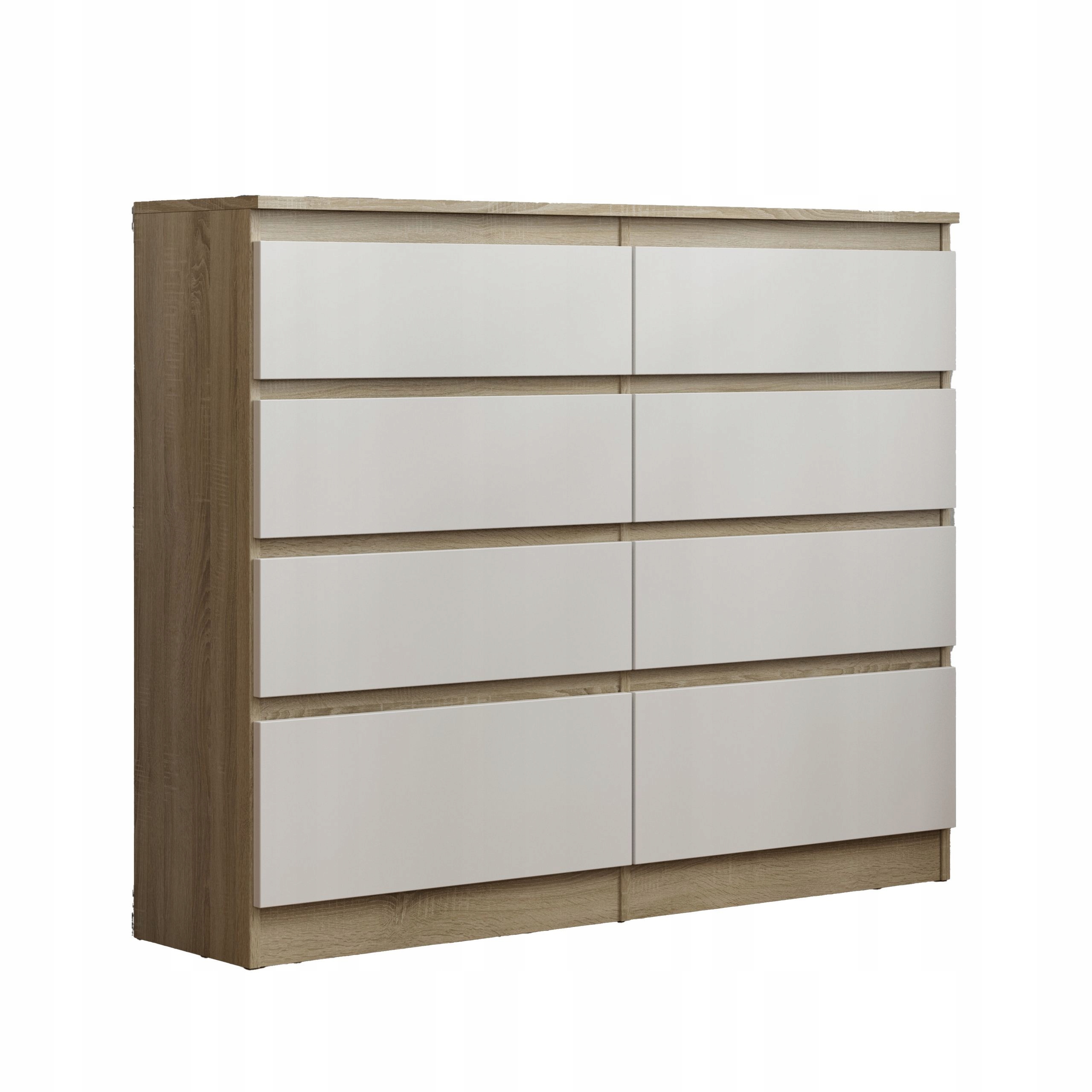 Komoda Adriano 120 cm do obývacího pokoje Ložnice Dub sonoma
