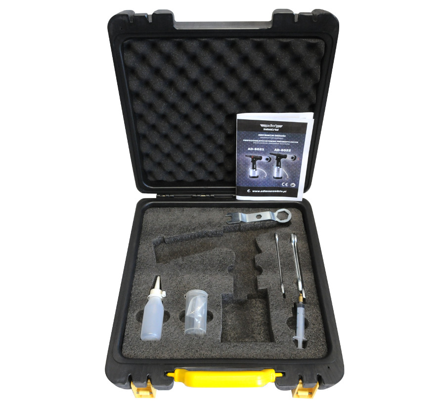 OPALARKA Z REGULOWANĄ TEMPERATURĄ PROFI, 50-600'C, 2000 W Zasilanie pneumatyczne