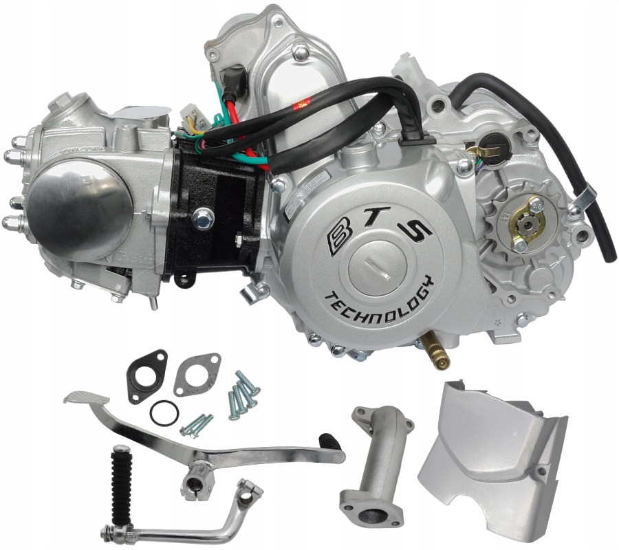 SILMOR039 - Горизонтальний двигун 139fmb, 80cc 4T, 4-ступінчастий,ручний