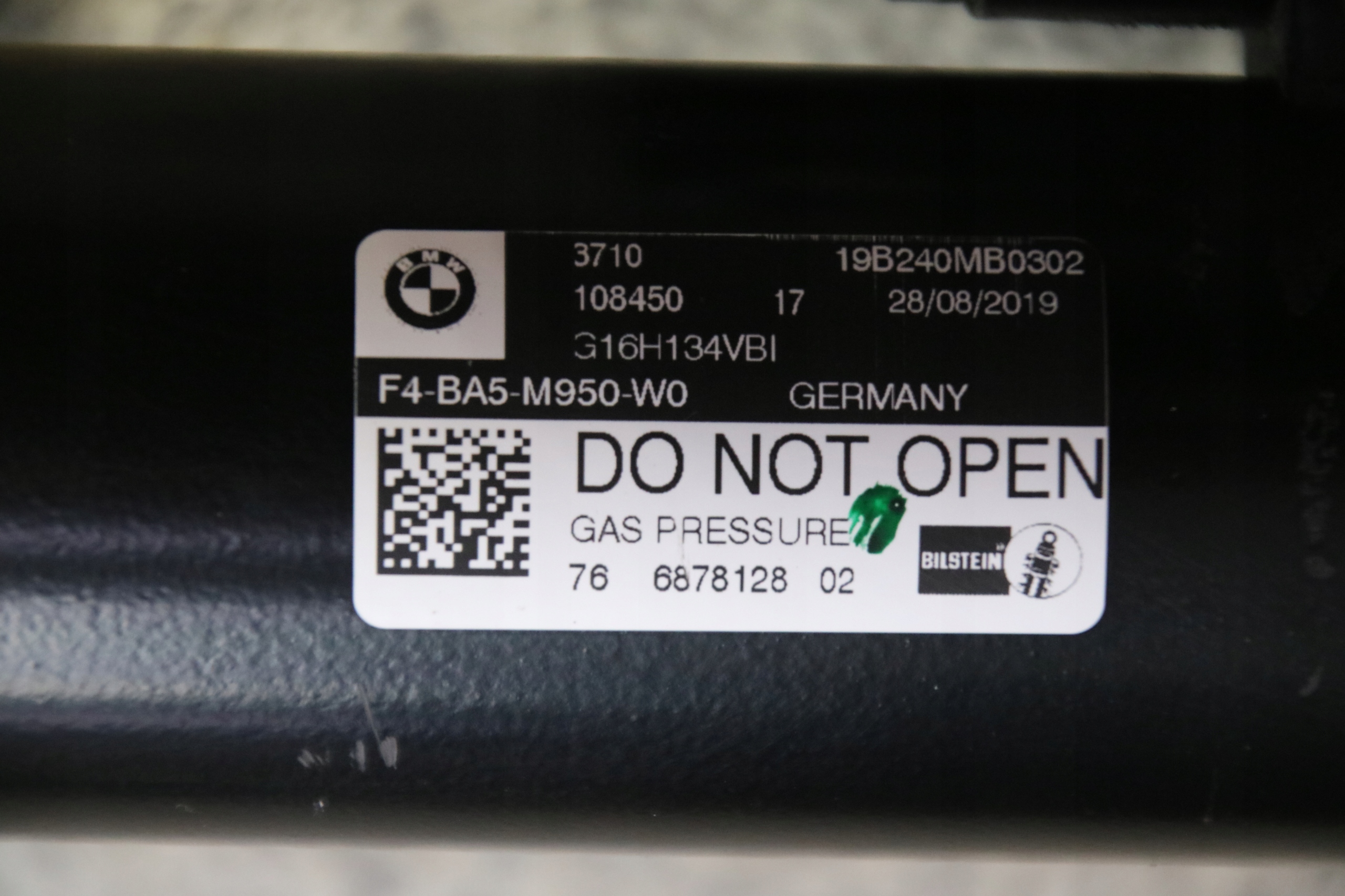BMW 8 G16 shock absorber right rear part rear VDC 6878128
