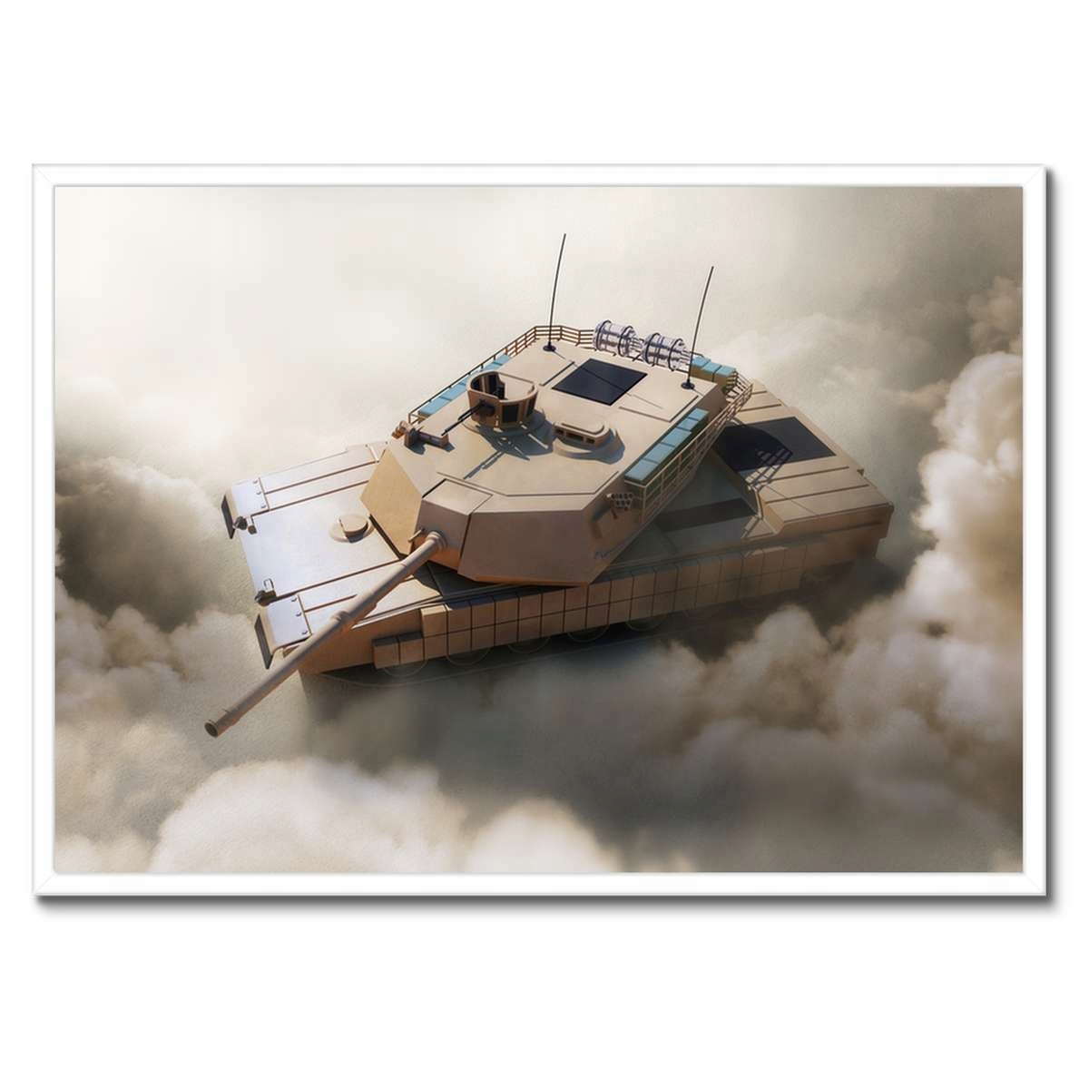 Plakáty v rámu 70x50 Těžký vojenský tank
