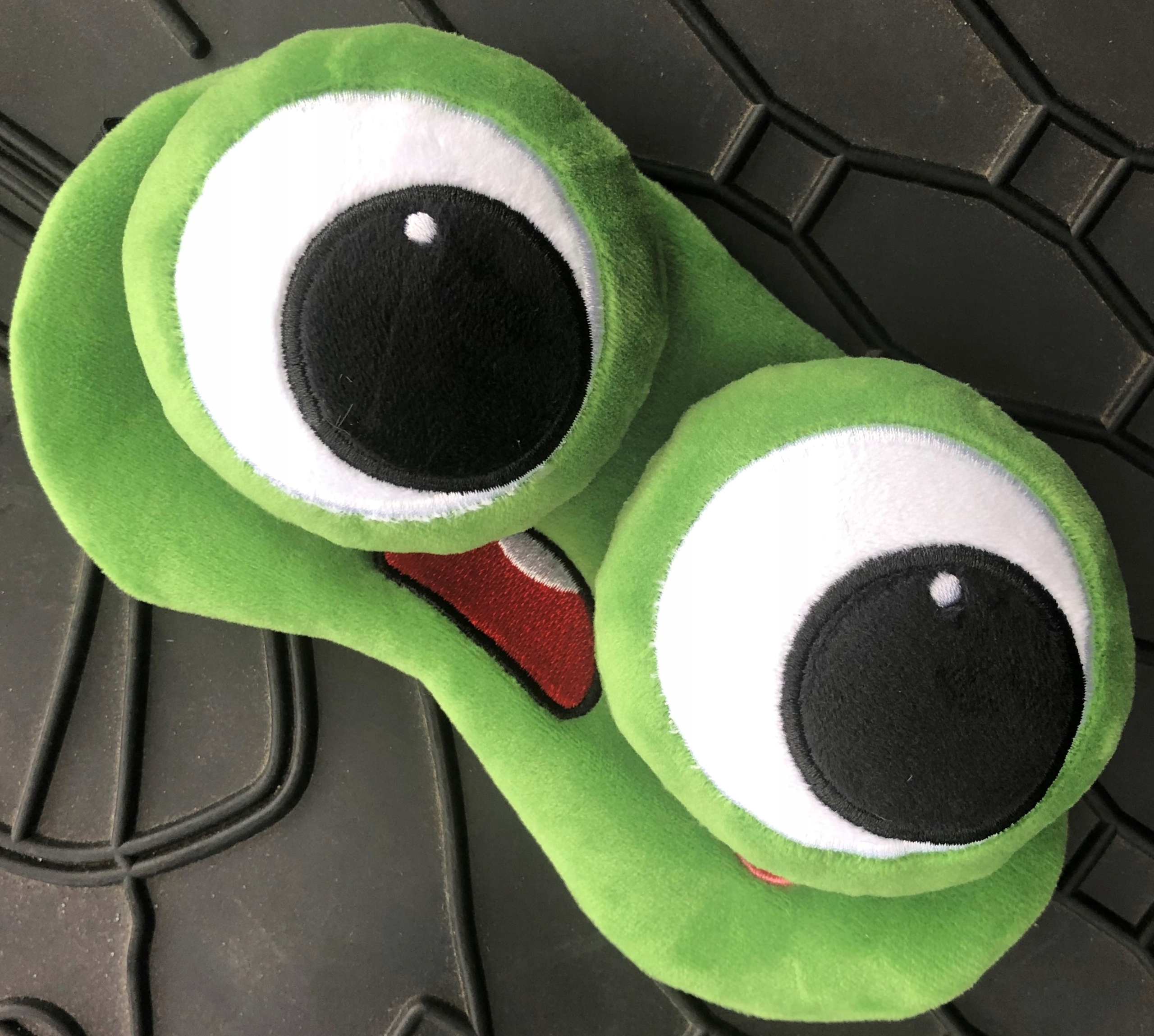 OPASKA NA OCZY MASKA DO SPANIA SNU RELAKSU żabka Kolor zielony