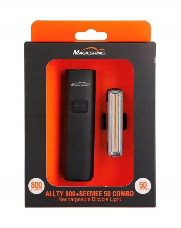 Sada Magicshine Přední světlo Allty 800 Zadní světlo Seemee 50