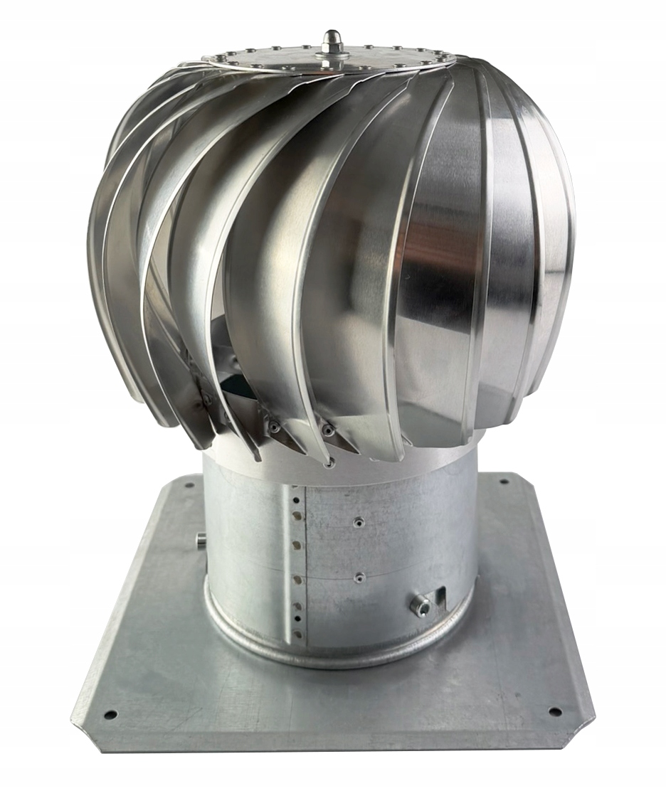 Komínová vložka o průměru 150 mm otočná, Velmi Tichá, Pevná s podstavcem Dospel