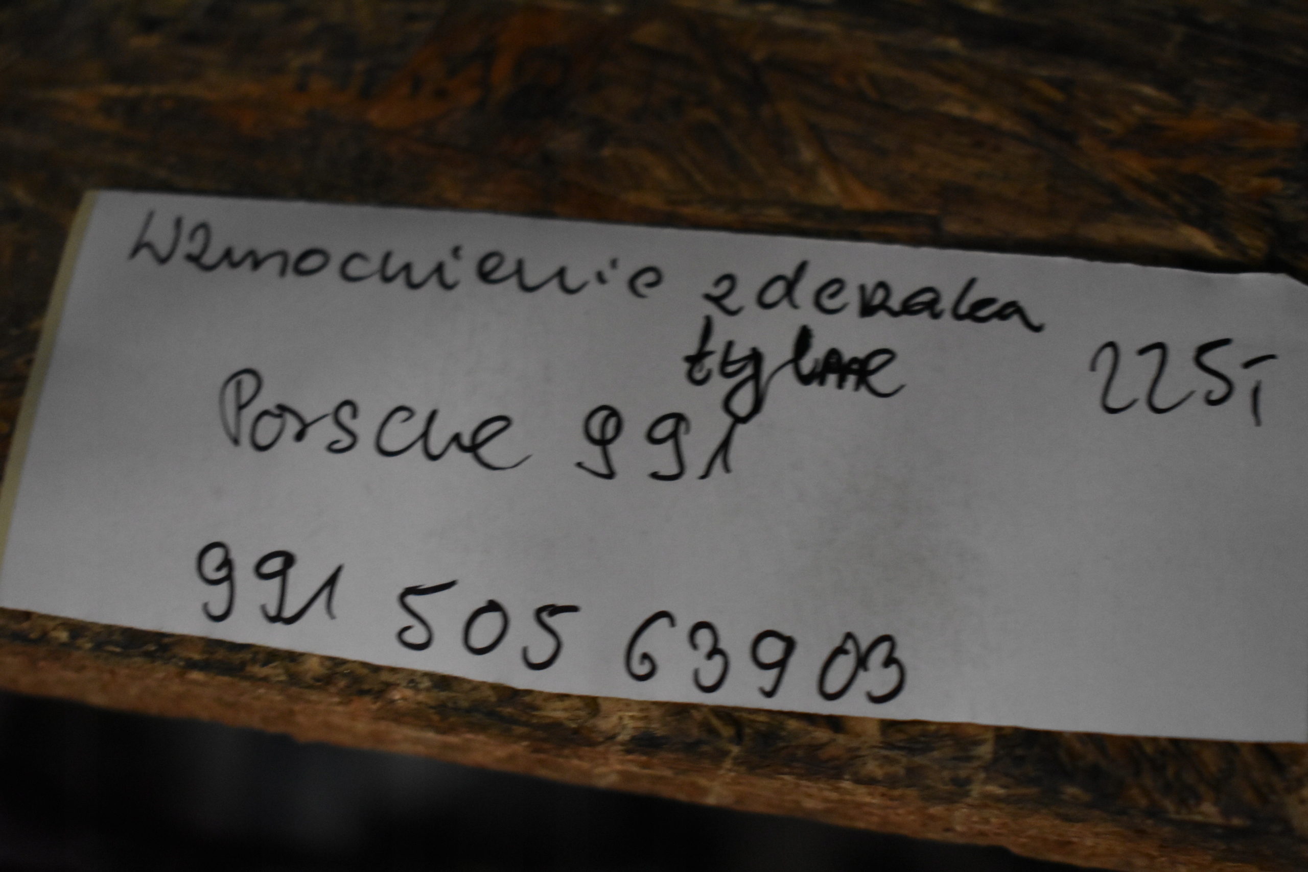 IDEALNE Traversa Paraurti posteriore PORSCHE 991 1