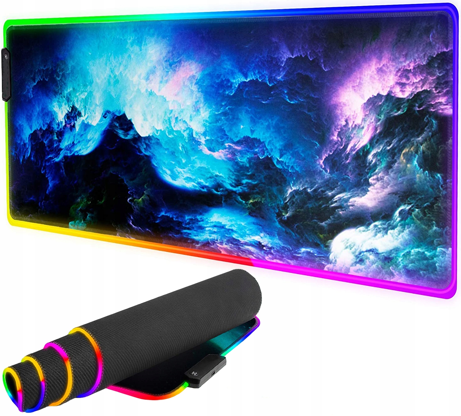 

Podświetlana Podkładka Pod Mysz Gamingowa Led XXL