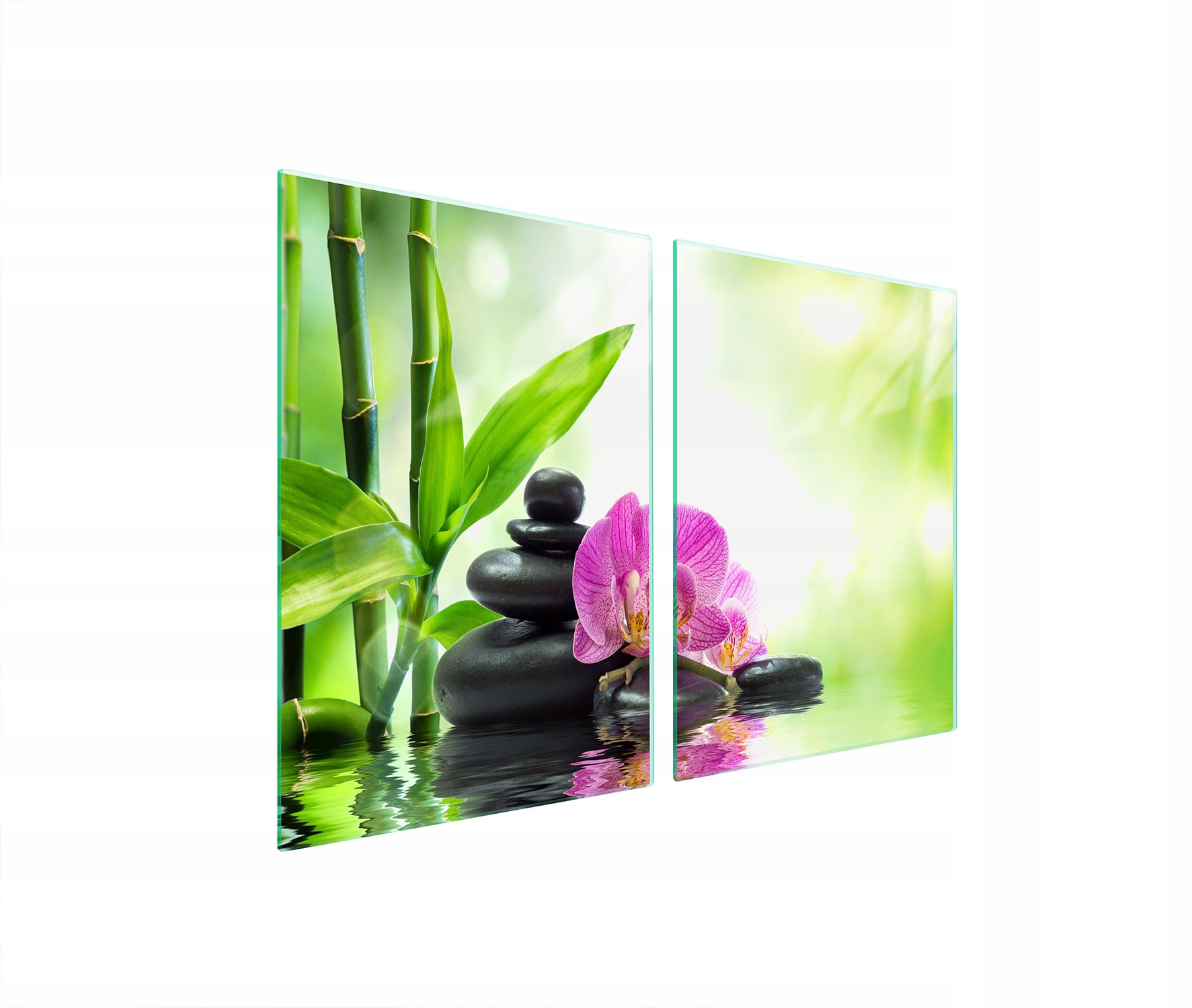 Ochranná Skleněná Deska Do Kuchyně 2x45x52 Orchidej Tvrzené Sklo