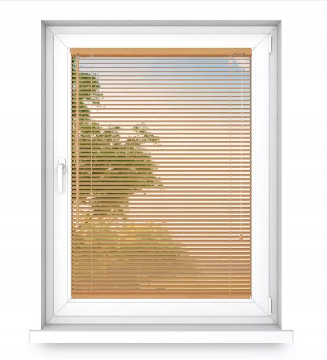 Żaluzje Bambusowe 25mm 60 x 30 cm - Różne Kolory