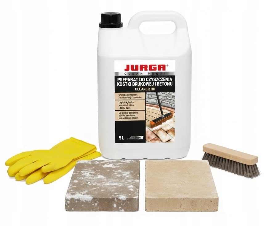 Płyn do Mycia Kostki Brukowej Cleaner Hd środek do Rdzy Jurga 5 L