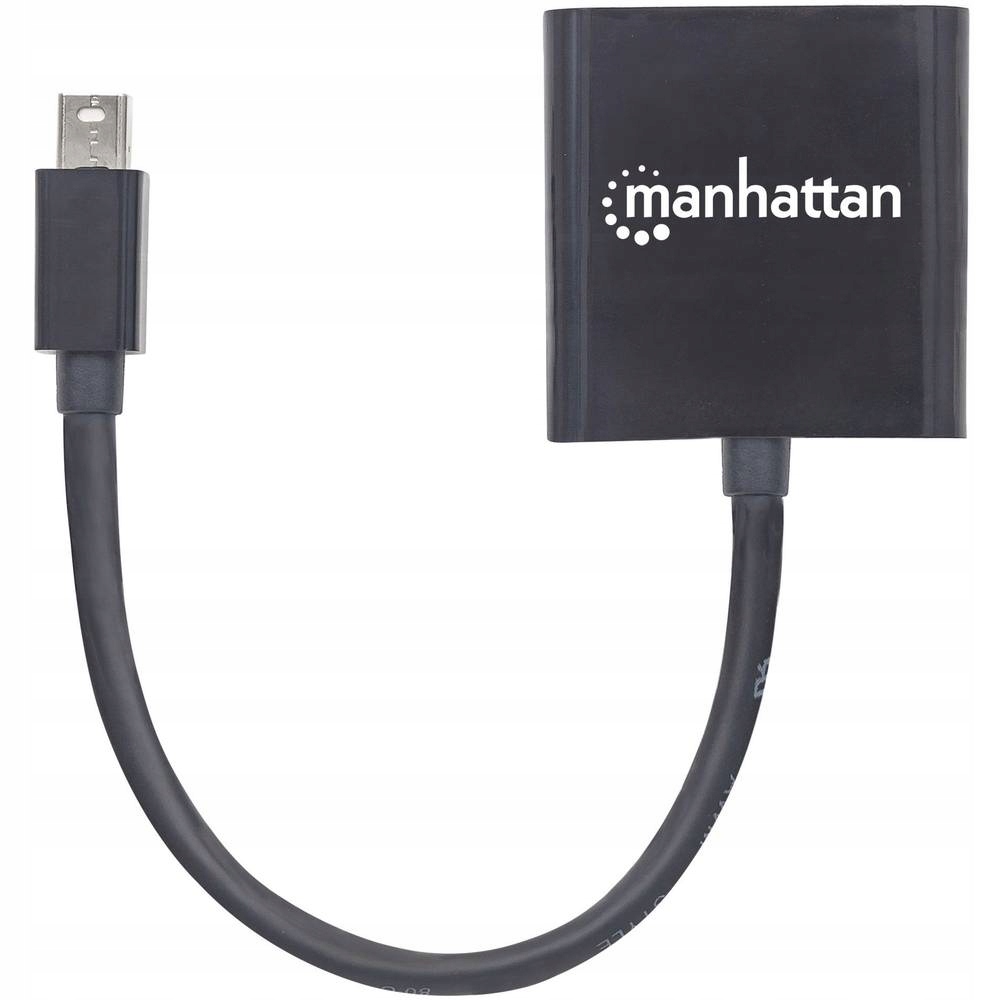 Manhattan 322485 przejściówka Mini-DisplayPort DVI-I Dual-Link Biały