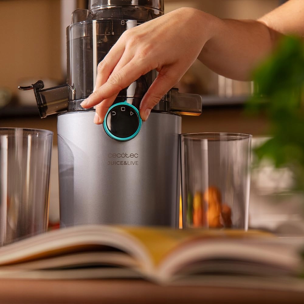 Wyciskarka na zimno Cecotec do owoców i warzyw Juice&Live 1500 Slim, 200W — miniatura 4