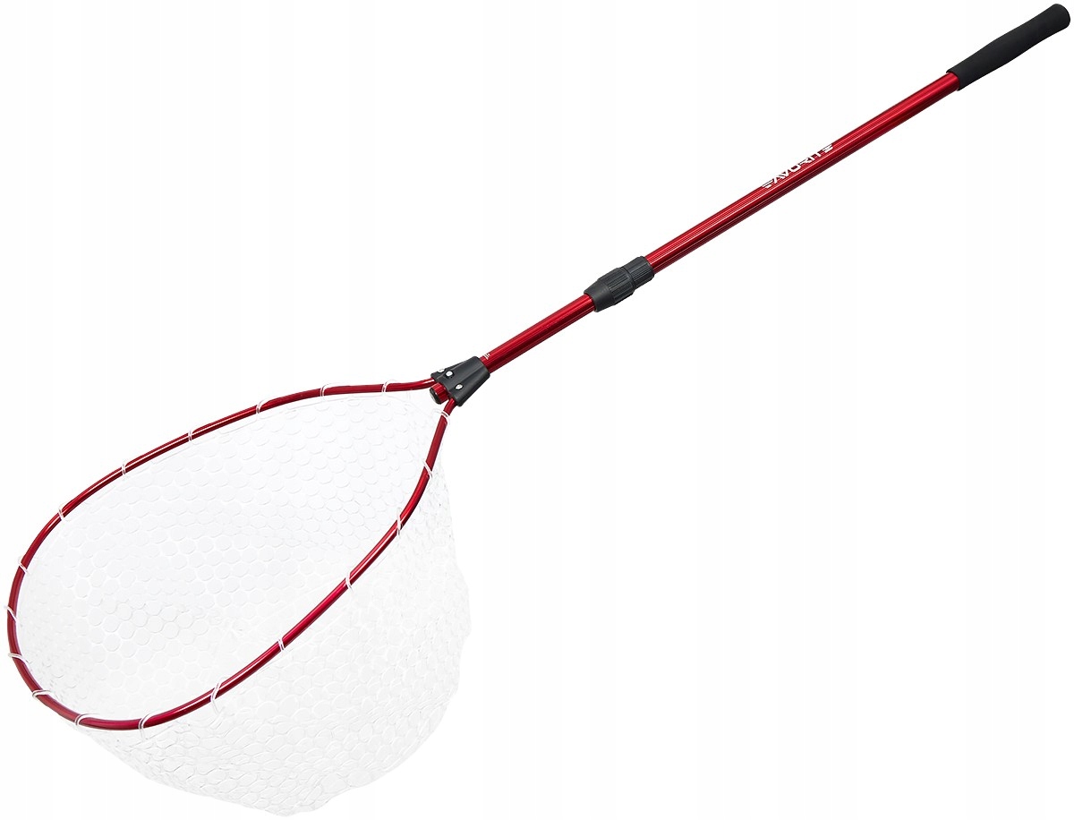 Podběrák Favorite Arena ATLNRD1-190 teleskopický 1.25-1.90 m, barva: červená