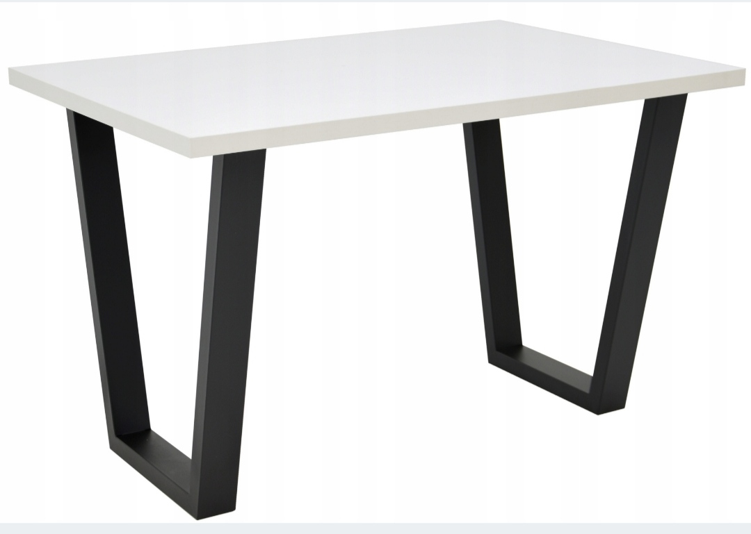 Loftový stůl industriální 120x70 Kovové Nohy V Barvy