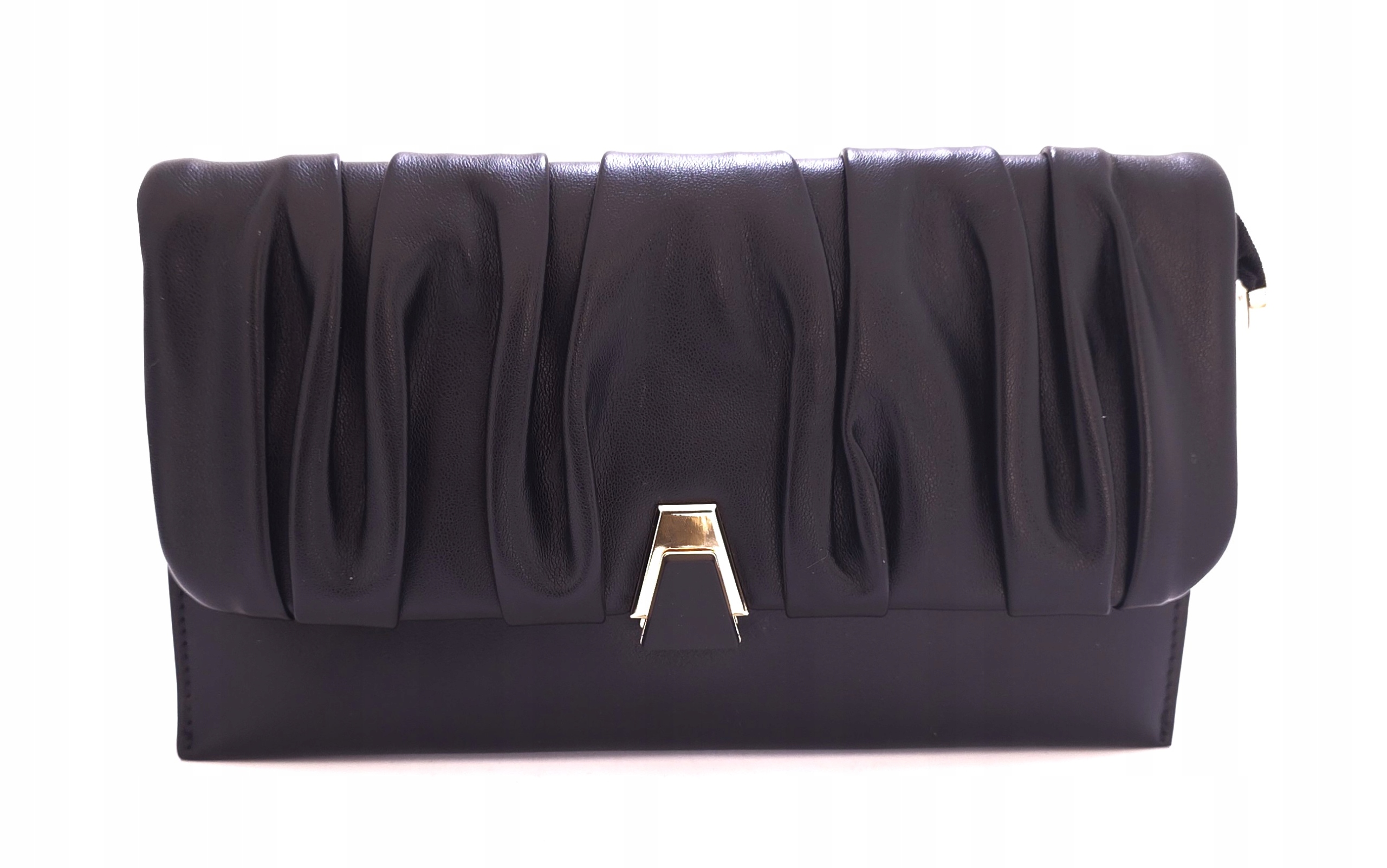 Černá psaníčko s záhybem Tom&amp;Eva 24P-5897