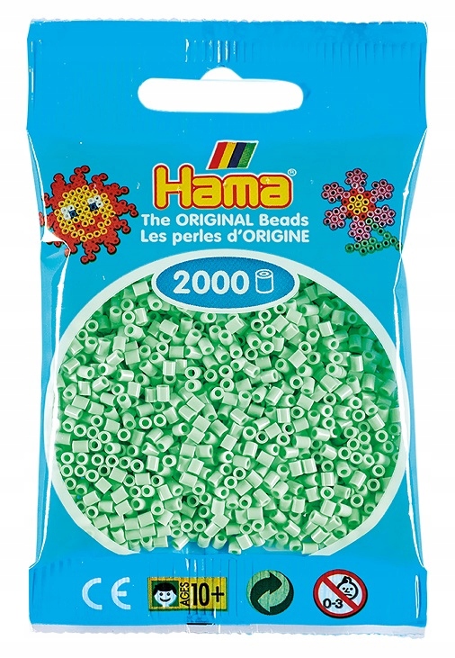 

Koraliki Hama Mini 2000 501-98 Kolor Miętowy