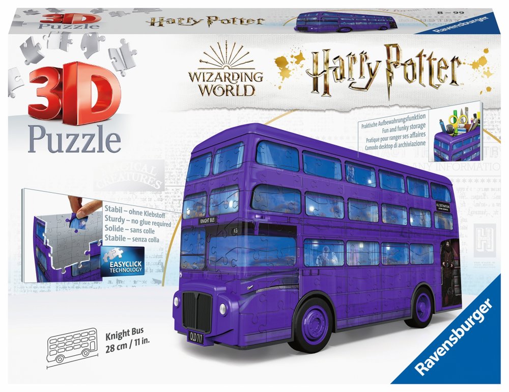 

Ravensburger Puzzle 3D Harry Potter Błędny Rycerz