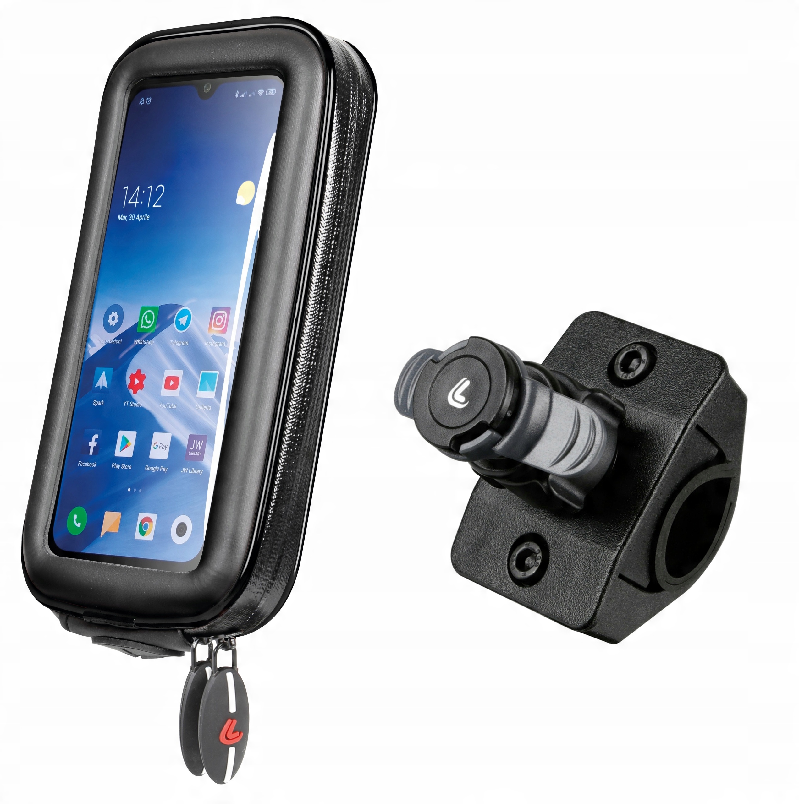

Uchwyt Motocyklowy Na Telefon Motor Wodoodporny XL