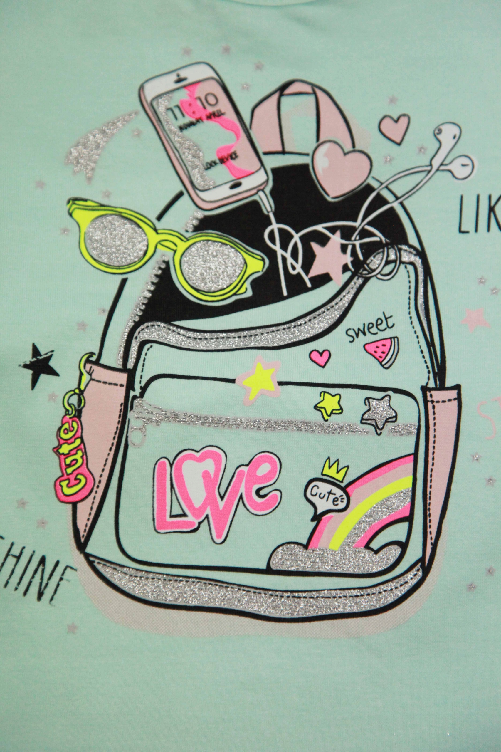 BLUZKA T-shirt BAWEŁNA 12 MIESIĘCY Marka Lilly Bling