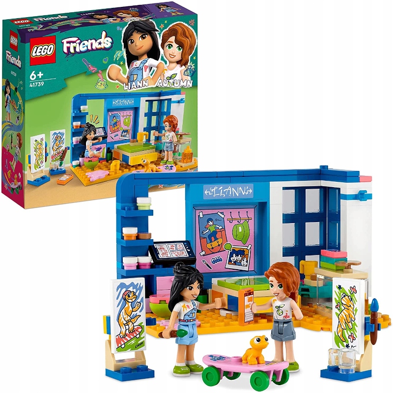 

Lego Friends Pokój Liann Klocki Zestaw 204 El. 6+