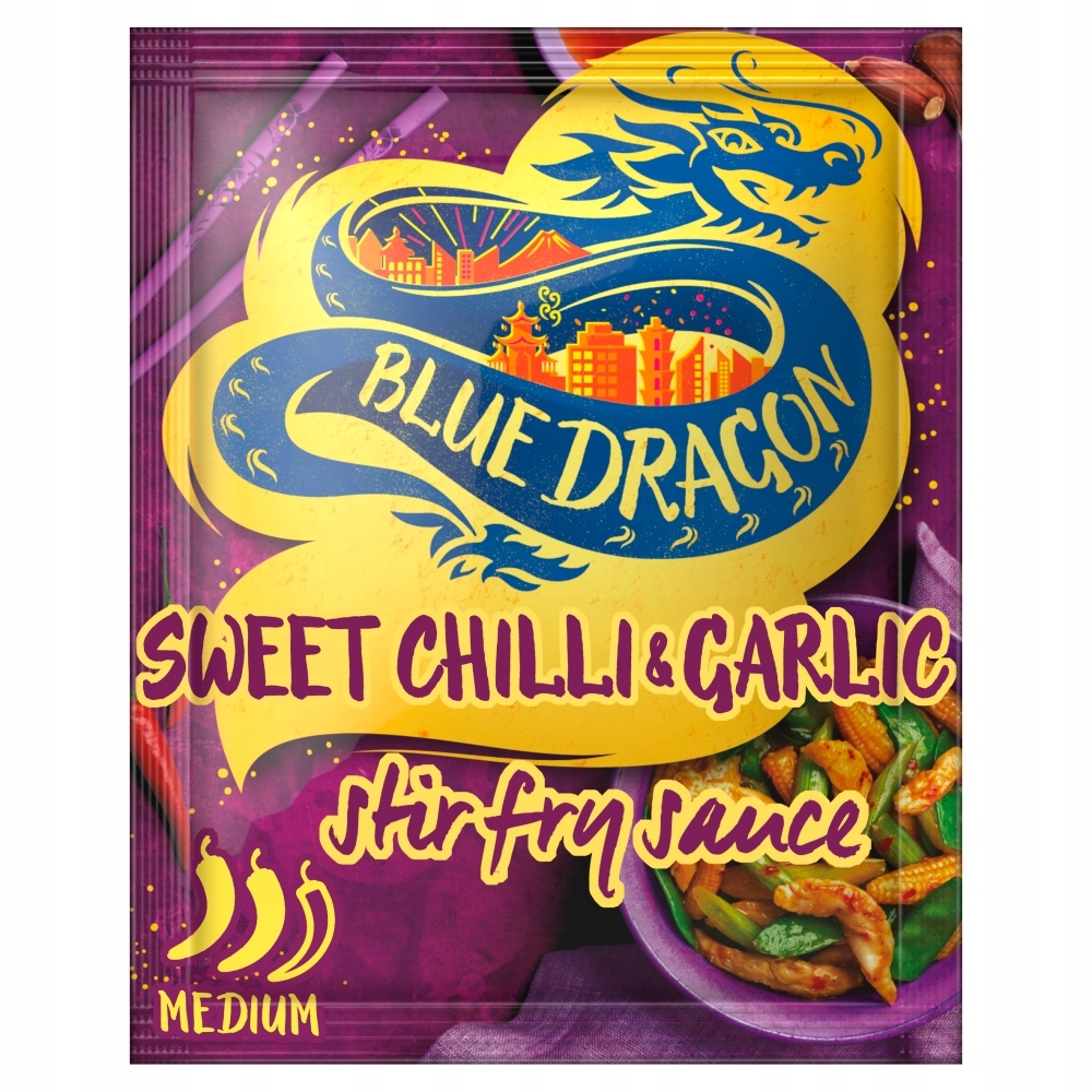 

Blue Dragon Sos słodkie chili z czosnkiem 120 g