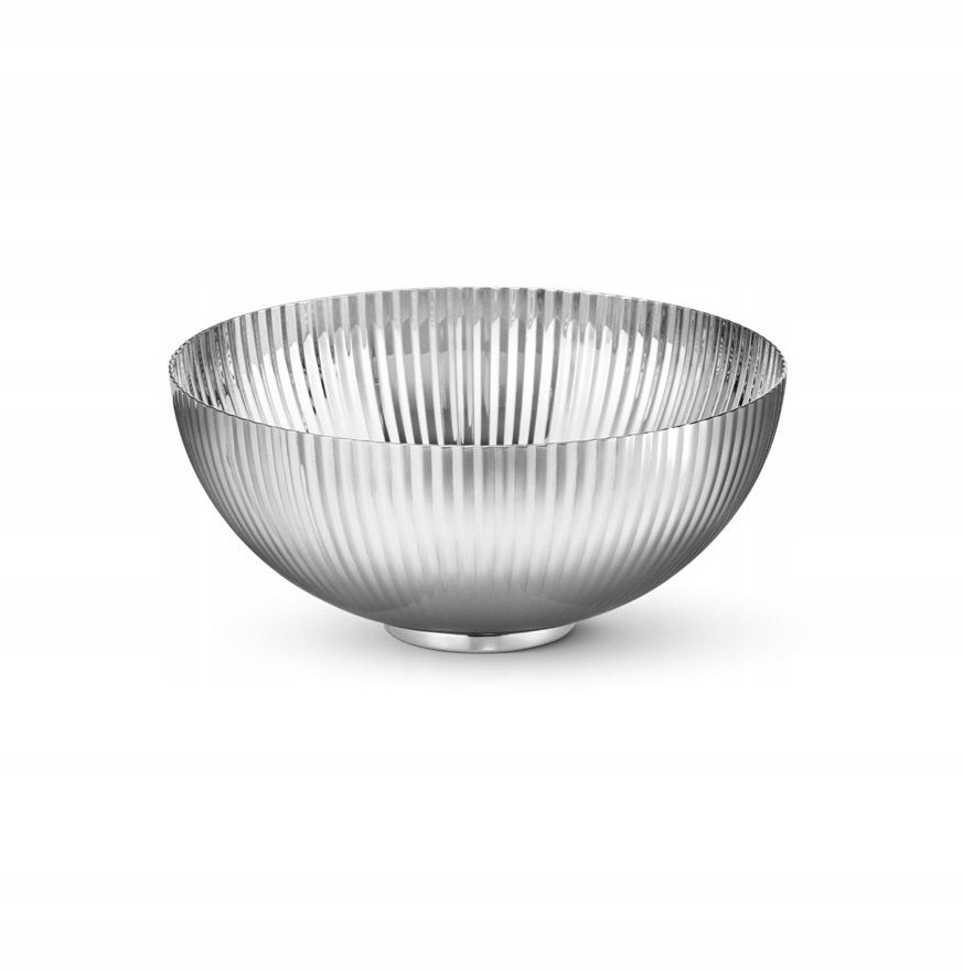 Georg Jensen Bernadotte Dekoratívna misa z leštenej ocele 13 cm