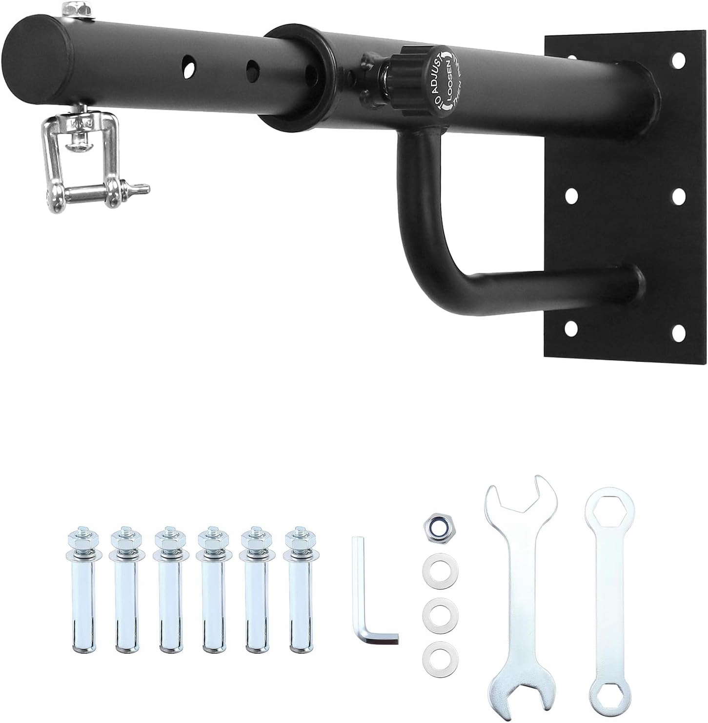 Qwork stalowy wspornik do worka bokserskiego regulowany 44,5-66 cm